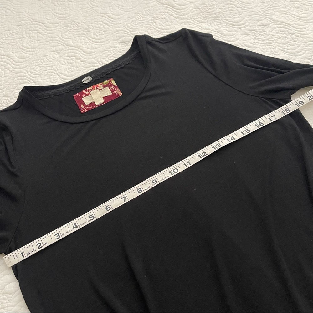 CUPIO Top Scoop Neck Long Bell Sleeve Size Large - Picture 7 of 13